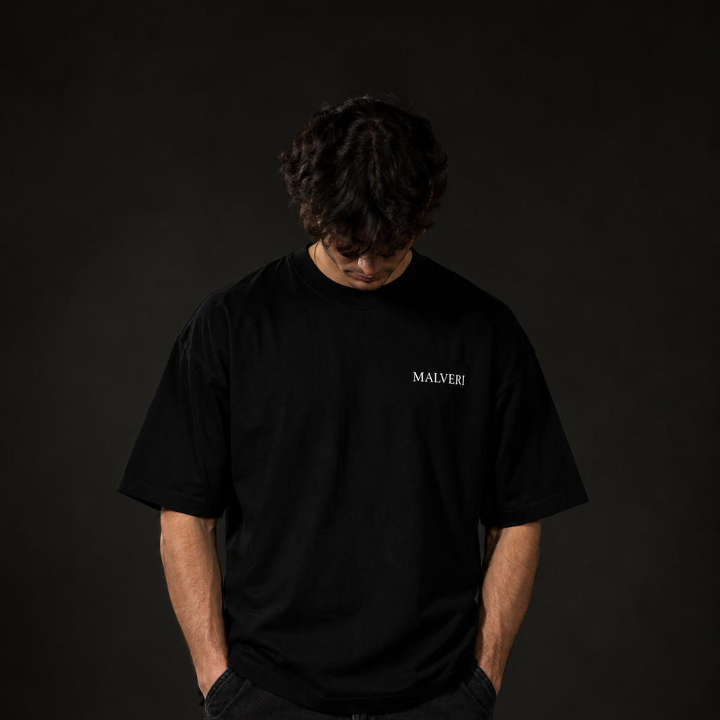 "Fuck what they think" Oversized T-Shirt Black