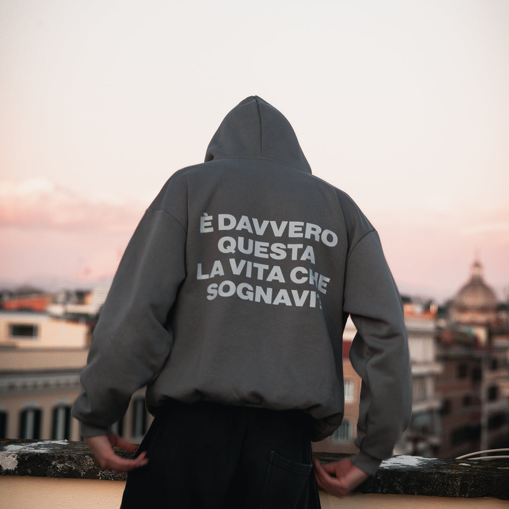 Hoodie Malveri Grey
