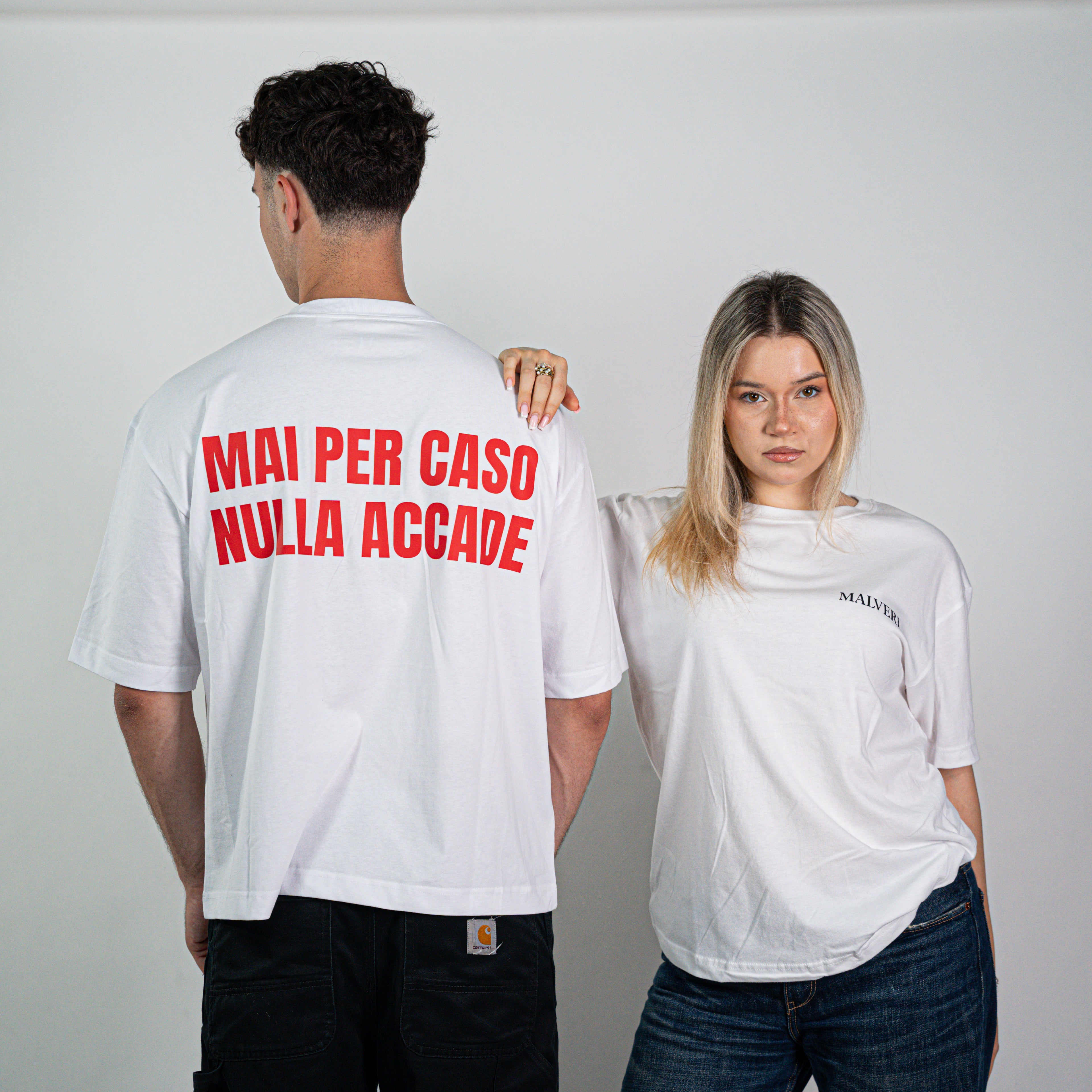 "Mai per caso nulla accade" Oversized T-Shirt