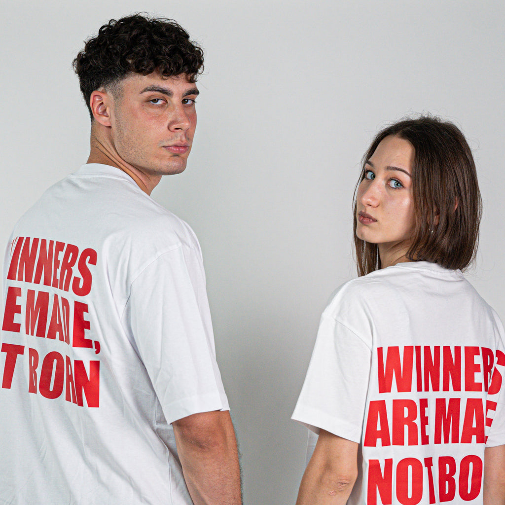 "Winners are made, not born" Oversized T-Shirt