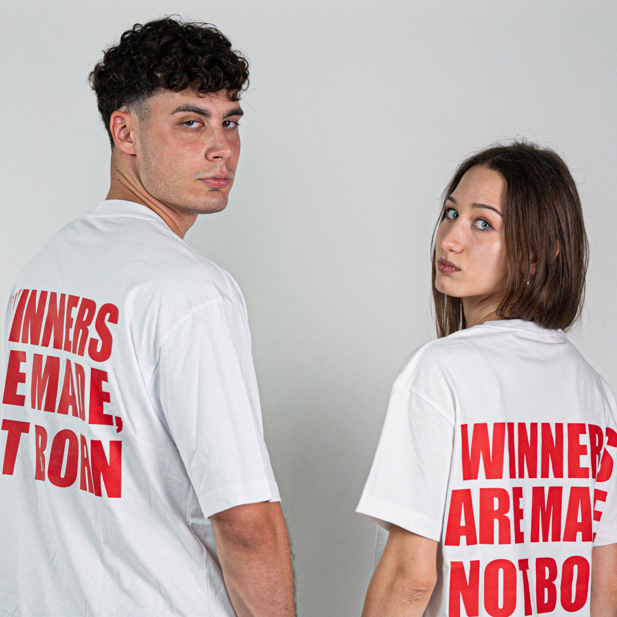 "Winners are made, not born" Oversized T-Shirt