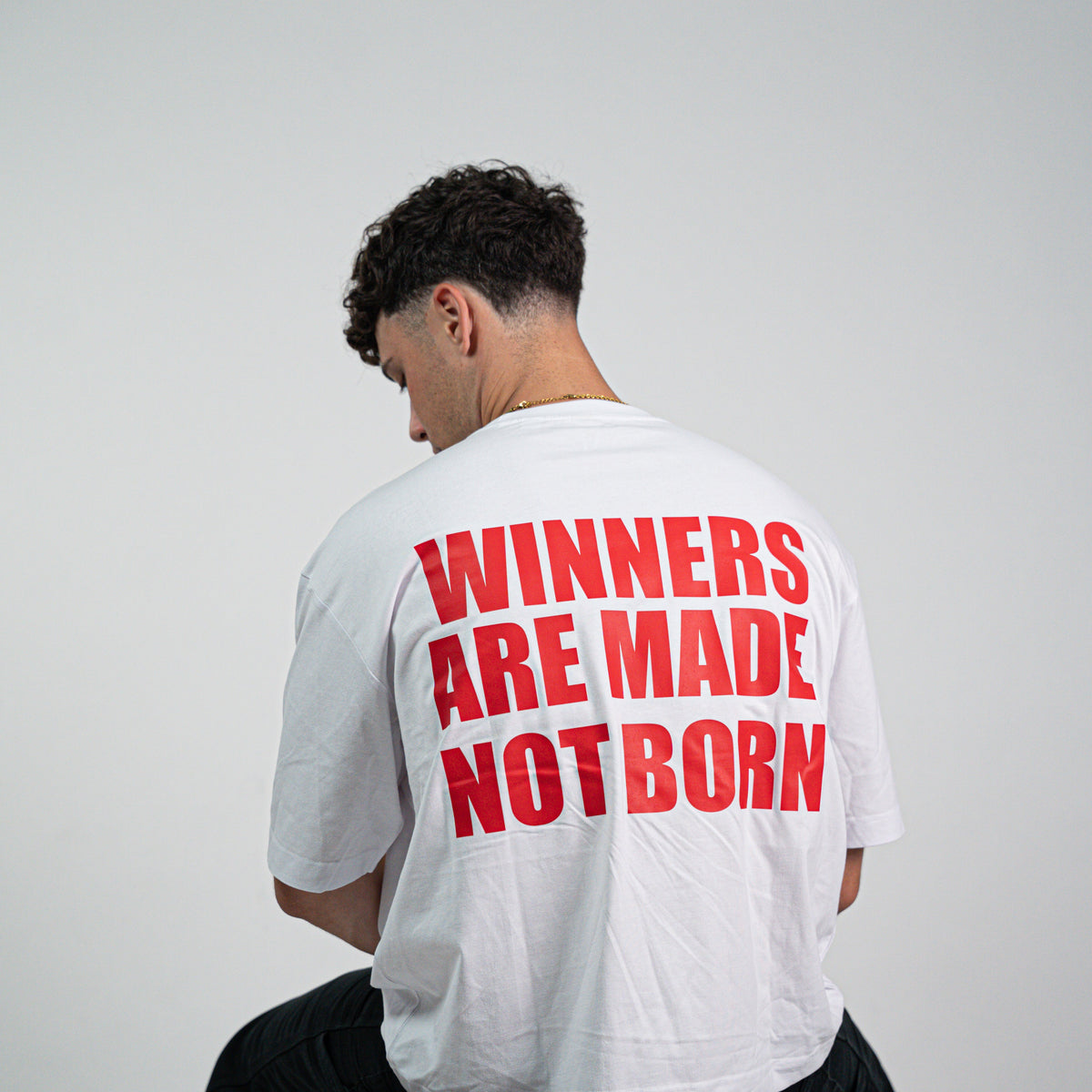 "Winners are made, not born" Oversized T-Shirt